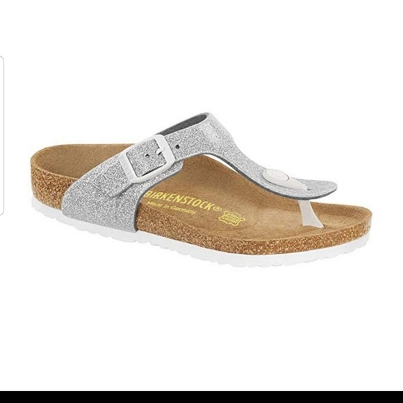 white birkenstocks size 5